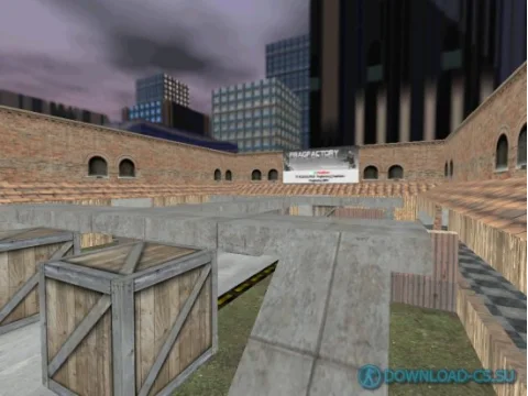 Карта gg_fragfactory для КС 1.6