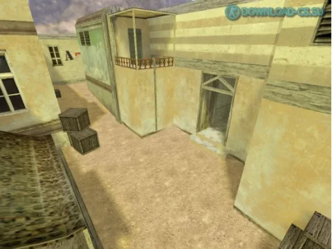Карта de_hell для CS 1.6