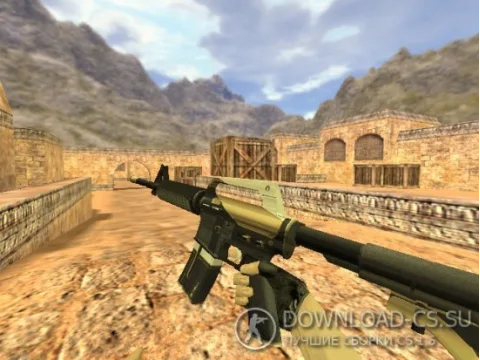 Модель HD M4A1-S «Divine» для CS 1.6