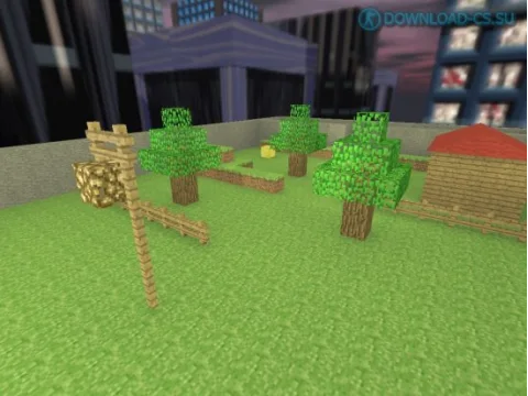 Карта cs_minecraft для CS 1.6