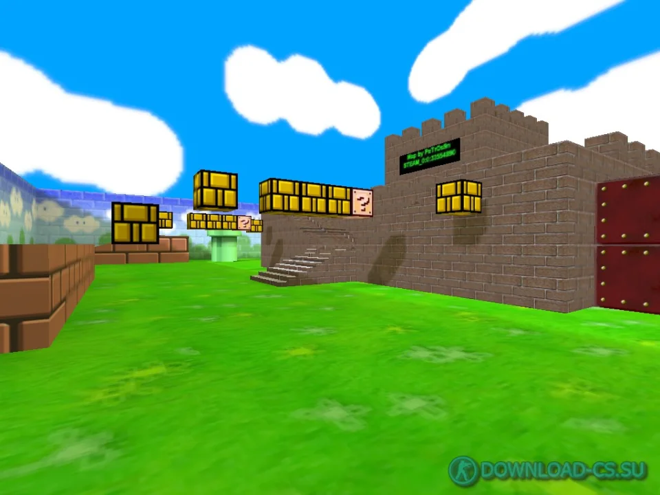 Карта gg_js_mario для КС 1.6
