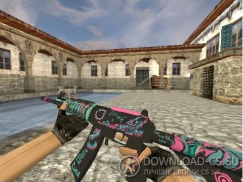 Модель HD Galil «Psychopath» для CS 1.6