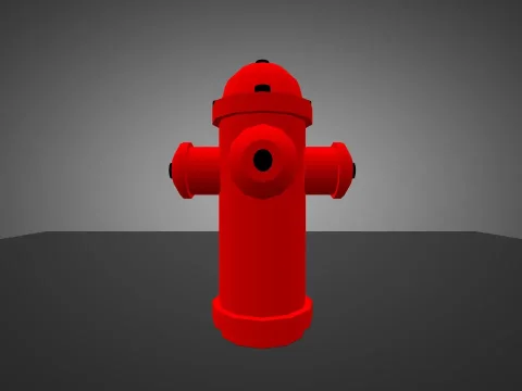 Red Fire Hydrant
