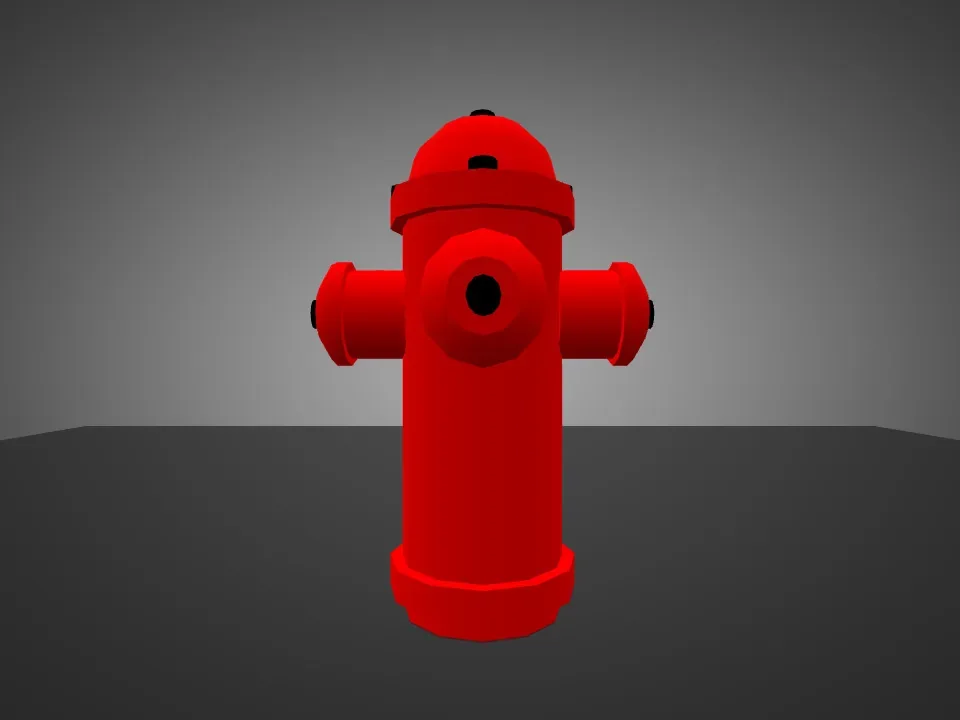 Red Fire Hydrant