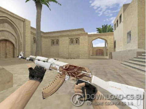 Модель HD AK-47 «Light Of King» для CS 1.6
