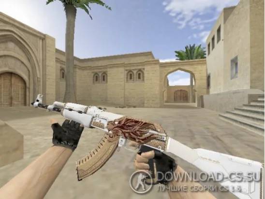 Модель HD AK-47 «Light Of King» для CS 1.6