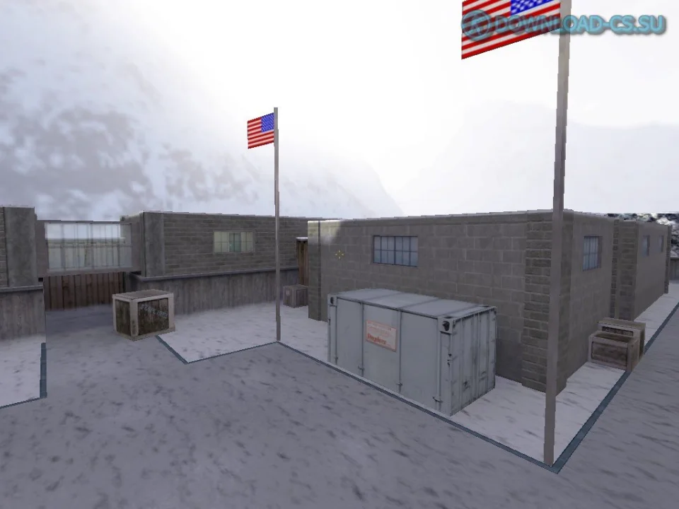 Карта cs_snowbase для CS 1.6