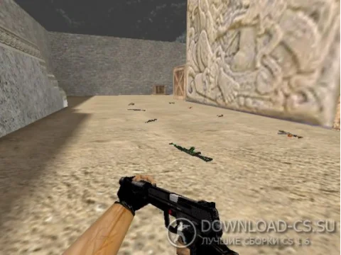Модель USP «Black USP/Черный USP» для CS 1.6