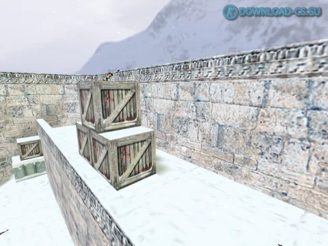 Карта aim_snowy_winter для CS 1.6