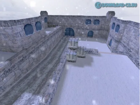 Карта de_winterdust для CS 1.6