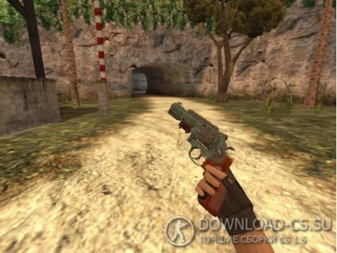 Модель HD R8 Revolver «Bark Beetle» для CS 1.6