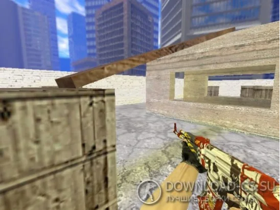 Модель AK-47 «Demolition Derby» для CS 1.6