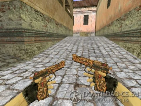 Модель HD Dual Berettas «DeadWood» для CS 1.6