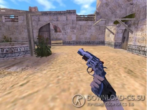 Модель HD R8 Revolver «White Fang» для CS 1.6