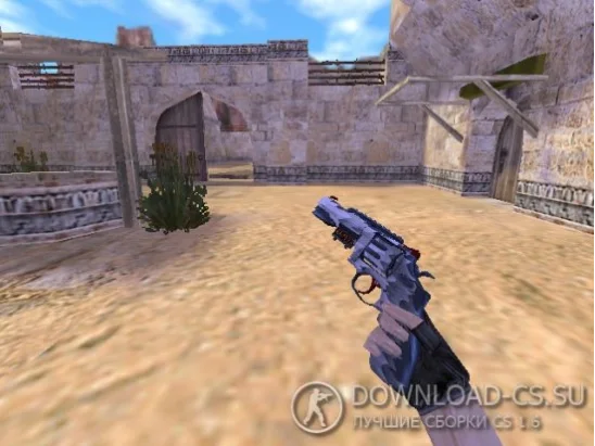 Модель HD R8 Revolver «White Fang» для CS 1.6