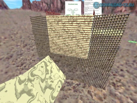 Карта surf_tutorial для CS 1.6