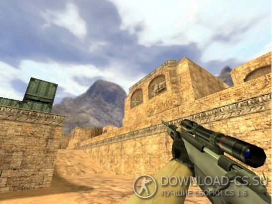 Модель «Классический Scout с прицелом» для CS 1.6