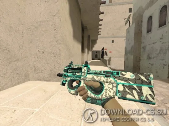 Модель HD P90 «Frontside Misty» для CS 1.6