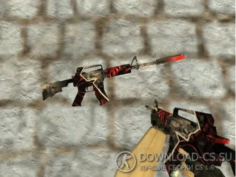 Модель M4A1 «Starladder» для CS 1.6