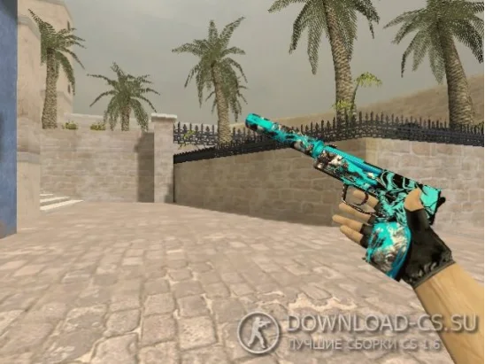 Модель HD USP «Aimbot» для CS 1.6