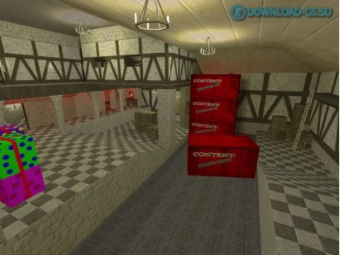 Карта cs_xmas_assault для CS 1.6
