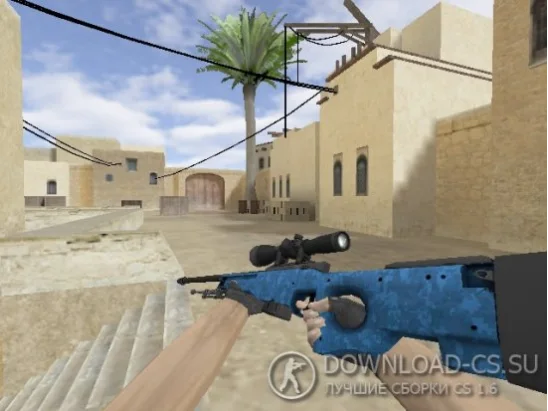Модель HD AWP «Cobalt Discruption» для CS 1.6