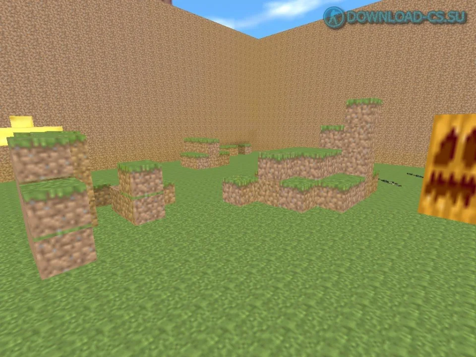 Карта aim_minecraft2 для CS 1.6