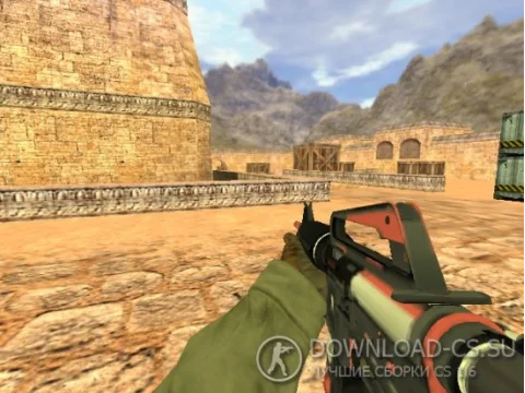 Модель M4A1-S «Cyrex — Сайрекс v2.0» для CS 1.6