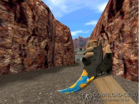 Модель ножа HD «Karambit | Cascade» для CS 1.6