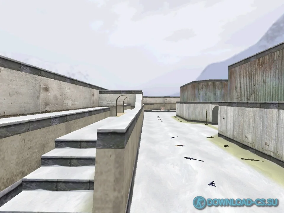 Карта fy_snowoot для КС 1.6