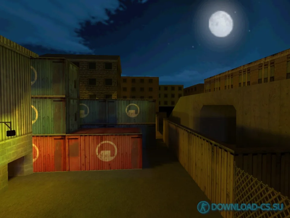 Карта de_assault_night для КС 1.6