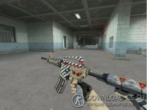 Модель HD M4A1-S «Faust» для CS 1.6