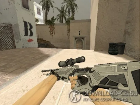 Модель HD AWP «Intrusion» для CS 1.6