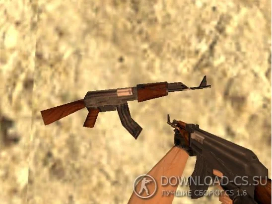 Модель AK-47 в HD качестве для CS 1.6