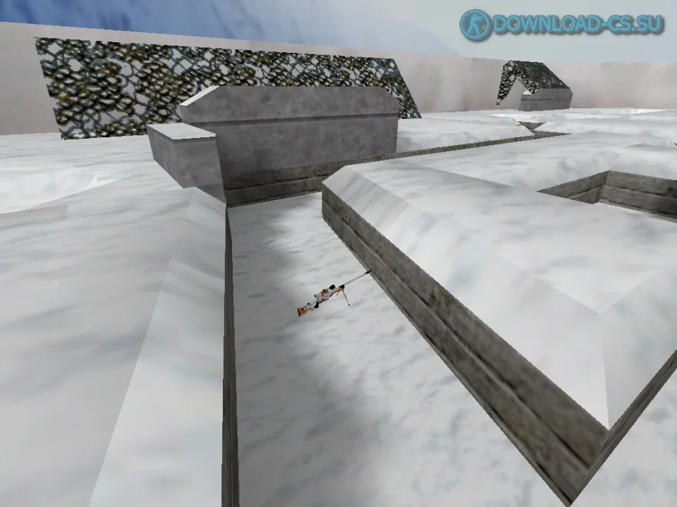 Карта awp_winter для CS 1.6