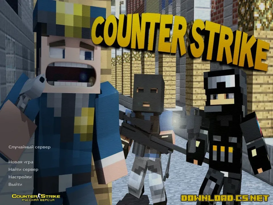 Скачать CS 1.6 Minecraft