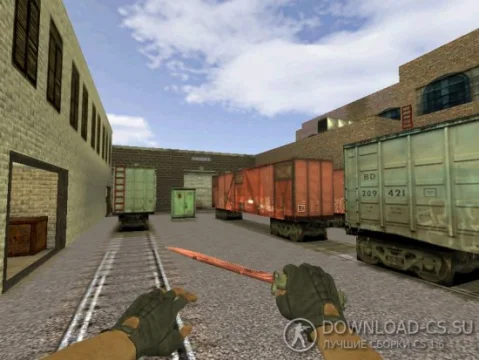 Модель ножа «Штык-нож | Убийство» для CS 1.6