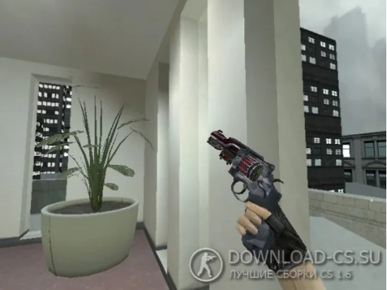 Модель HD R8 Revolver «Exgibitor» для CS 1.6
