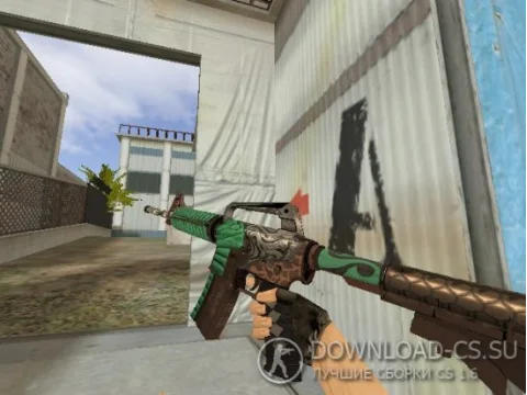 Модель HD M4A1-S «Kamaitachi» для CS 1.6