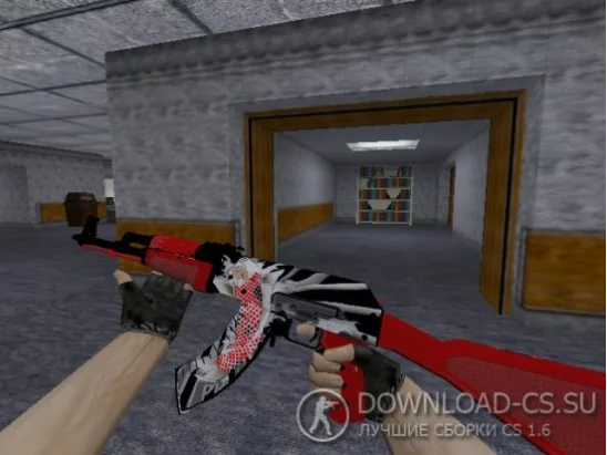 Модель HD AK-47 «893 Collection» для CS 1.6