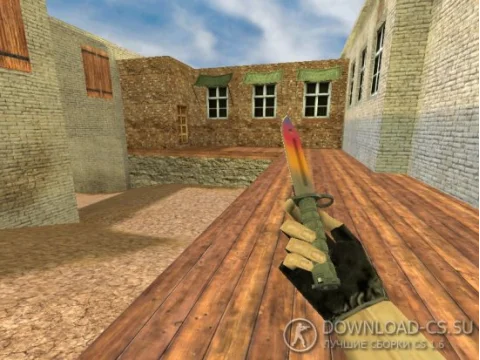 Модель ножа HD «Bayonet | Fade Remake» для CS 1.6