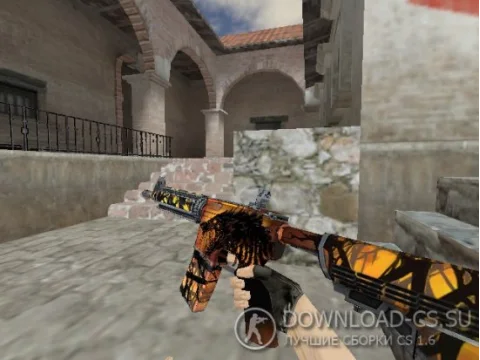 Модель HD M4A4 «Hound» для CS 1.6
