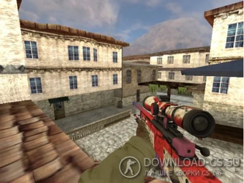 Модель AWP «Prehistory Color» для CS 1.6