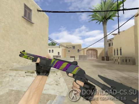 Модель HD XM1014 «Ziggy» для CS 1.6