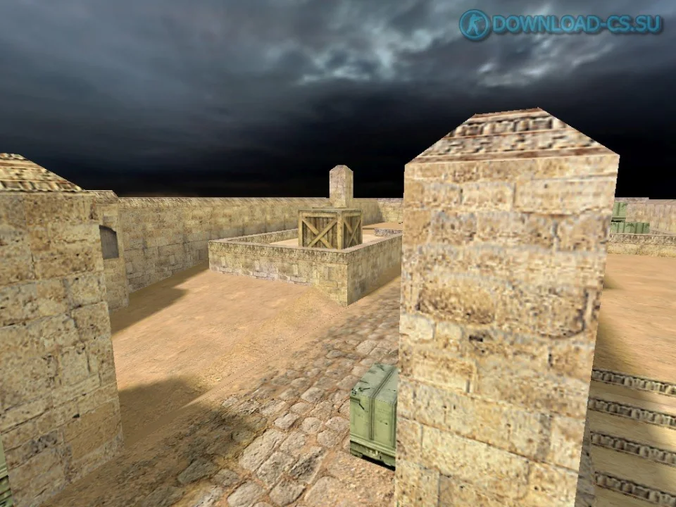 Карта awp_dust для CS 1.6