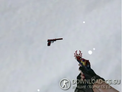 Модель USP «Новогодняя» для CS 1.6