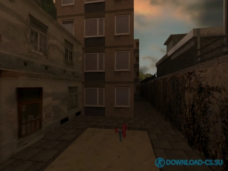Карта cs_suburbs для КС 1.6