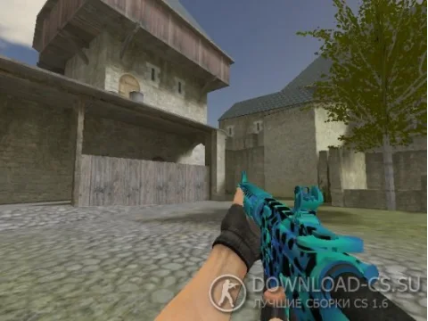 Модель M4A1 «Blue J» для CS 1.6