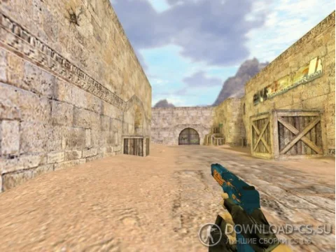 Модель HD Glock «Fire Elemental» для CS 1.6