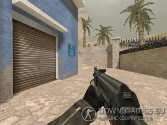 Модель P90 «Бизон из CS:GO» для CS 1.6